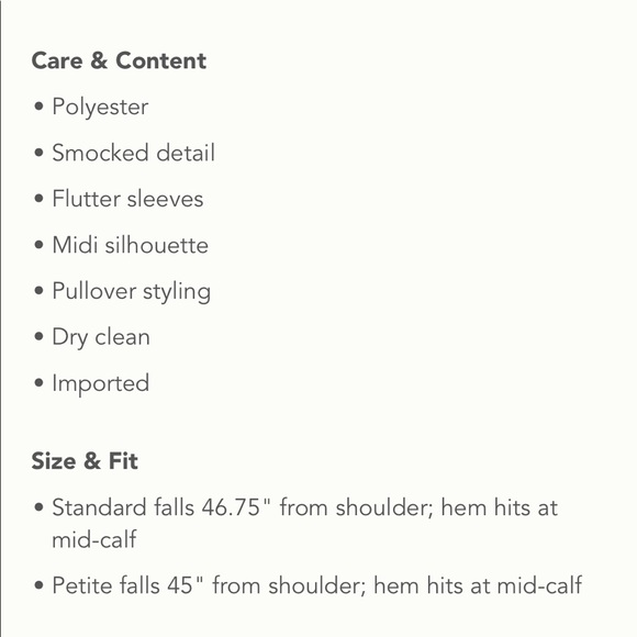 ✨ Anthropologie Dodie Flutter-Sleeved Midi Dress Sz M - Picture 3 of 3